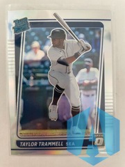 2021 Donruss Optic Holo Prizm Rated Rookie Taylor Trammell #103